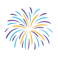 Colourful fireworks icon. png