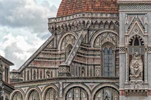 Florence dome detail from street photo