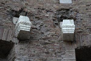 ROME, ITALY. NOVEMBER 22 2019 - Bath of Diocletian in Rome photo