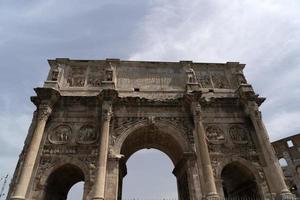 Titus arc in rome photo