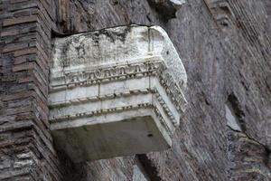 ROME, ITALY. NOVEMBER 22 2019 - Bath of Diocletian in Rome photo