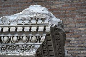 ROME, ITALY. NOVEMBER 22 2019 - Bath of Diocletian in Rome photo