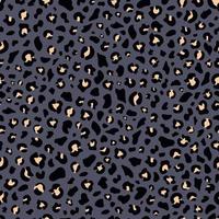 patrón sin costuras de leopardo moderno abstracto. fondo de moda de los animales. adorno de piel estilizada. manchas oscuras. vector