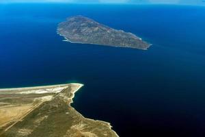 Cerralvo jacques cousteau island Mexico aerial view photo