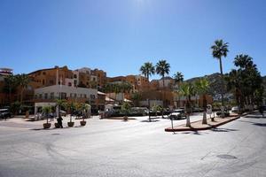 CABO SAN LUCAS, MEXICO - JANUARY 25 2018 - Pacific coast town is crowded of tourist photo