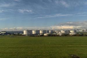 área de construcción y operación del aeropuerto de schiphol amsterdam foto