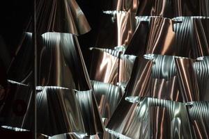 metallic tree abstract background photo