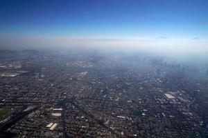 ciudad de méxico vista aérea paisaje urbano panorama foto