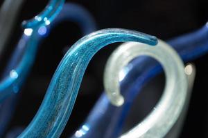 Murano glass close up detail photo