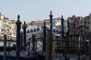 VENICE, ITALY - SEPTEMBER 15 2019 - Lot of Gondola in Venice detail photo