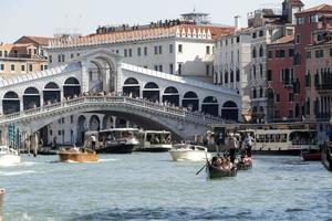 VENICE, ITALY - SEPTEMBER 15 2019 - Lot of Gondola in Venice detail photo