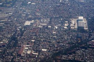 ciudad de méxico vista aérea paisaje urbano panorama foto