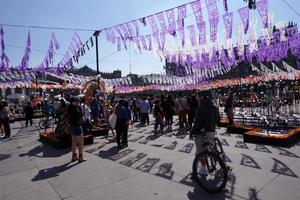 MEXICO CITY, MEXICO - NOVEMBER 5 2017 - Day of dead celebration photo