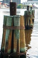 baltimore maryland inner harbor bollard detail photo