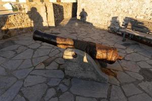 Camogli castle fortress view from the top photo