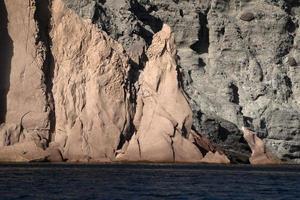 baja california sur cortez sea rocks photo