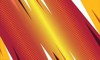 Orange Abstract Gradient with Halftone Element Background vector