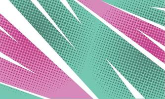 Abstract Flat with Halftone Elements Background vector