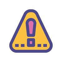 alert icon for your website, mobile, presentation, and logo design. vector