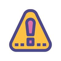 alert icon for your website, mobile, presentation, and logo design. vector