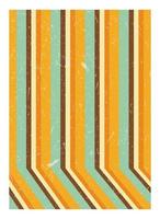 Vintage Striped Backgrounds, Posters, Banner Samples, Retro Colors from the 1970s, Retro Perspective Lines vector