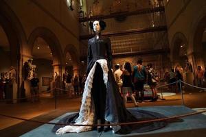 NEW YORK, USA - MAY 27 2018 - Heavenly Bodies Fashion and the Catholic Imagination at Met museum photo