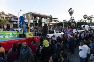 LA PAZ, MEXICO - FEBRUARY 22 2020 - Traditional Baja California Carnival photo