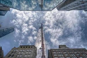 NEW YORK USA - MAY 4 2019 - new skyscrapers under construction in Manhattan photo