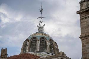 mercado de valencia domo edificio antiguo foto