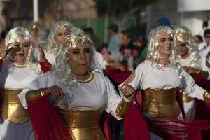 la paz, méxico - 22 de febrero de 2020 - carnaval tradicional de baja california foto