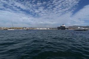 CABO SAN LUCAS, MEXICO - FEBRUARY 1 2019 - Tourist in water activities photo