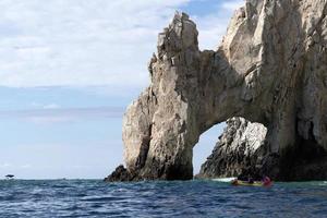 CABO SAN LUCAS, MEXICO - FEBRUARY 1 2019 - Tourist in water activities photo