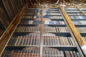 old books in library photo