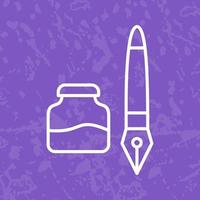 Ink and Pen Vector Icon