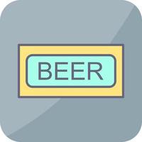 Beer Sign Vector Icon