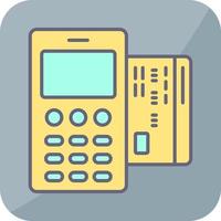 Card Machine Vector Icon