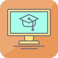 Online Course Vector Icon