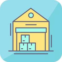 Warehouse Vector Icon