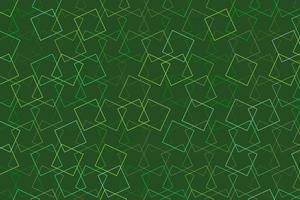 Pattern with geometric elements in green tones. abstract gradient background vector