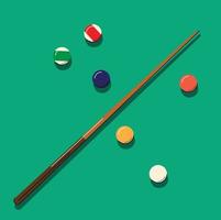 snooker pool billiard balls isolated vector illustration