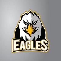 Eagle Illustration Design Badge vector