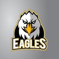 Eagle Illustration Design Badge vector