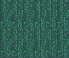 seamless ethnic pattern in green. Vector illustration