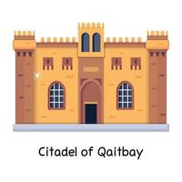 Citadel of Qaitbay vector