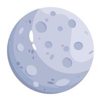 Trendy Moon Concepts vector