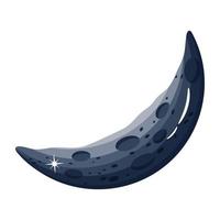 Trendy Moon Eclipse vector