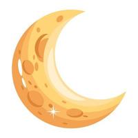 Trendy Crescent Concepts vector