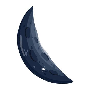 Trendy Moon Eclipse vector