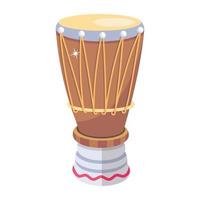 Trendy Meinl Djembe vector