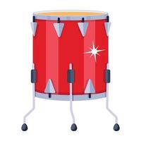 Trendy Electric Drum vector